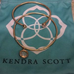 Kendra Scott Rose Gold Bangles